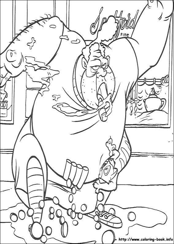 Oliver and Company coloring picture